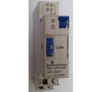 Abat-jour de table double 18 x 16 x 16 cm en ciment gris - Idéal pour éclairage décoratif et ambiances modernes.