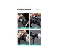 Abat-Jour Diffuseur Réflecteur Standard Angle de 55 pour Flash Stroboscopique de Studio à Monture Bowen Speedlites