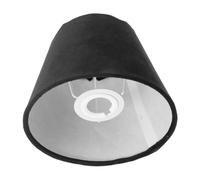 Abat-jour E14 E27 Délicat en Velours Noir pour Lampe de Table | Remplacement D’un Ancien Modèle, Design Simple, Usage Décoratif, Housse de Protection, pour Chevet et Bureau