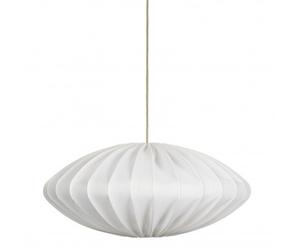 Abat-jour Ellipse 80 Lin Blanc