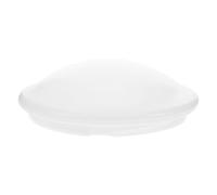 Abat-jour en Acrylique Blanc 21cm pour Plafonnier Rond | Diffuseur de Lumière, Hauteur 2cm, Usage Salon et Extérieur, Remplacement pour Lampe de Patio, Jardin