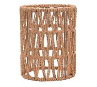 Abat-jour en corde de papier tissé à la main - Abat-jour créatif à suspendre - Pour lampe de table et lampadaire (motif 1)