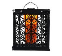 Abat-jour en fer - Couvre-abat-jour en métal, couvre-abat-jour décoratif en fer creusé | Abat-jour stable pour un meilleur éclairage.Lampe de sol ombrage la zone extérieure