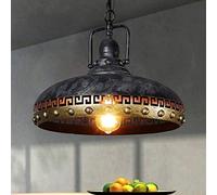 Abat-Jour en Fer créatif et Durable, plafonnier pour Loft, Lustre E27, Lampe de décoration de Table de Restaurant, café