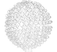 abat-jour en Fil d'Aluminium G4 Ø80Mm Rond pour Lampe de Bureau Suspendre Décoratif pour Salon Couvercle de Lampe Résistant et Léger