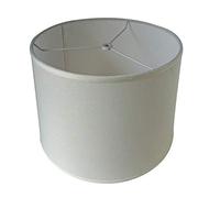 Abat-jour en lin fin blanc cassé, peut être utilisé pour décorer des lampes de table, 36 cm