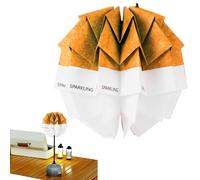 Abat-jour en papier - Abat-jour de lampe de plafond pliable - Décoration d'intérieur - Abat-jour de camping multicouche pour réunions de famille et fêtes en plein air