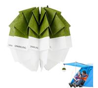Abat-jour en papier, abat-jour de plafond pliable, abat-jour suspendu multicouche pour décoration d'intérieur, parfait pour les réunions de famille et les fêtes en plein air