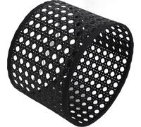 Abat-jour en PE Abat-jour creux sculpté Style moderne Compatible avec E27 E14 Support de lampe pour table Lampes de sol à suspension