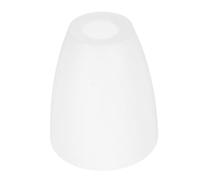 Abat-jour en Plastique Blanc de Remplacement pour Lampe de Bureau | Installation Facile, Léger et Simple, Surface Lisse Classique, pour Remplacer un Ancien Modèle Abîmé
