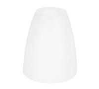 abat-jour en Plastique Blanc Remplacement d'abat-jour de Lampe de Table Petit abat-jour Trou Central 32 MM Décoratif pour Lampe de Bureau Éclairage Maison