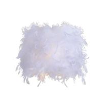 Abat-jour en plumes romantique for lampe suspendue, idéal for une chambre, une maison ou un salon