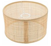 Abat-jour en rotin et osier, pour lustre, plafonnier, ampoule à clipser, pour table, mur, plafond, lampadaire