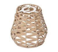 Abat-jour en rotin tissé, luminaire suspendu d ' intérieur, Texture en plastique, parfait pour la décoration de chambre et de Restaurant, rotin