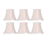 Abat - jour en tissu 6 pi è ces avec transmission de lumi è re douce | Housse de lampe en tissu durable pour chambre à coucher avec bord résistant à l'usure et protection contre les moustiques