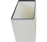 Abat-jour en tissu, abat-jour rectangulaire, abat-jour tambour en tissu, couverture de lumière moderne, pour hôtel et maison