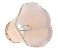 Abat-jour en Tissu Beige Clip-on E14 E27 pour Chambre