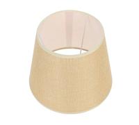Abat-jour en Tissu Beige pour Lampe, Diffuse Lumière Décorative Douce | Style Créatif et Simple, pour Chambre ou Salon, Ne Se Décolore Pas Facilement, Ambiance Chaleureuse et Romantique