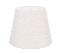 Abat-jour en Tissu Blanc, Cache-lampe Simple pour Plafond et Mur | Protection de Lampe, Lumière Diffuse Décorative, Style Délicat, pour Chambre et Pièce, Ne Se Décolore Pas