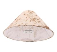 Abat-jour en Tissu E27 pour Lampe de Table, Style Moderne | Motif Floral Nordique, Lumière Douce sans Éblouissement, Facile à Retirer pour Nettoyage, Salon et Étude