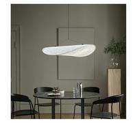 Abat Jour En Tissu Lampe à suspension créative moderne Vertigo en soie for salon, chambre coucher, maison, meubles minimalistes, éclairage, abat-jour tissu(Color 2,Dia80cm)