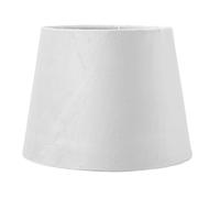 Abat-Jour en Tissu, Petit Abat-Jour en Tissu pour Lampadaire de Table E27 E14, Abat-Jour Conique, Abat-Jour de Lampe de Table pour Lampes de Table, Lampadaires (Blanc)