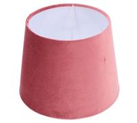 Abat-jour en Tissu Rose pour Lampe E27, Ouverture 3 CM | Style Simple et Élégant, Effet Décoratif, pour Bureau et Hôtel, Remplace un Ancien Abat-jour