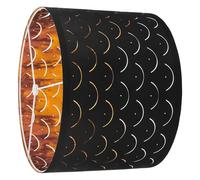 Abat-jour en Tissu Simple pour Lampe de Table ou Lampadaire Noir
