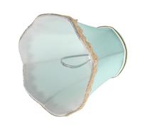 Abat-jour en Tissu Vert Rétro pour Lampadaire, Forme Cloche | Clip-on, Armature Interne Robuste, Réduit L’éblouissement, pour Coin Lecture et Chambre D’amis