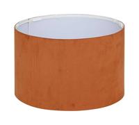 Abat-Jour en Velours "Beline" 30cm Terracotta