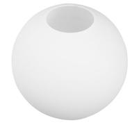Abat-jour en Verre Blanc Dépoli Sphérique Suspendre 2-3/16 | Finition Mate, Interface, Verre de Remplacement pour Luminaires, Usage Salon et Vasque