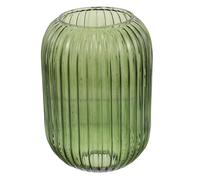 Abat-jour en Verre Côtelé Vert pour Luminaire, Remplacement Décoratif