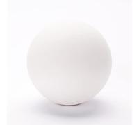 Abat-jour en verre de rechange en forme de boule - 10 cm - Blanc - Filetage G9 - Dimensions du trou : 20 mm