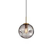 Abat-Jour en Verre de Style Simple, Suspension créative, Lampe à tête Unique E27 en Forme de Bouche d'escargot, luminaire décoratif pour Chambre à Coucher, Bureau ou Salle d'étude
