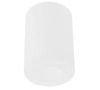 Abat Jour en Verre Dépoli Blanc E27, Cylindre Décoratif Moderne | Remplacement pour Lampadaire, Applique Murale ou Lampe de Bureau, Accessoire Léger, Style Rétro