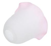 Abat-jour en Verre Dépoli E27, Remplacement Nordique pour Luminaire | Forme de Fleur, Ouverture de 43mm, Diffusion Douce, Finition Mate, Adapté aux Lustres, Appliques Murales et Suspensions