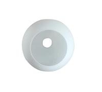 Abat-jour en verre globe ouverture blanc D4cm D3cm compatible for E27 E14 abat-jour en verre laiteux pièce de rechange accessoire d'éclairage for accessoires de plafonnier 1pc ( Color : D10cm for E14