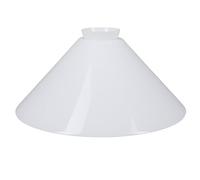 Abat-jour en Verre Opale Blanc Ø 257 mm E27, Abat-jour Lampe