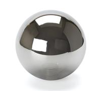 Abat-jour en verre ORION LIGHTSTYLE, G9 avec filetage intérieur, 10 cm, verre de rechange, trou de 22 mm, chrome, reflet fumé gris