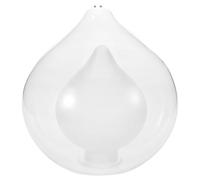 Abat-jour en Verre Transparent G9 Double Couche, 2,2 CM | Remplacement Simple, Installation Facile, pour Lustres et Lampes de Table, Ambiance Intime au Dîner