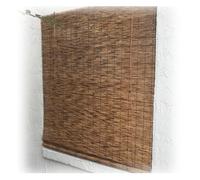 Abat-jour enroulable en bambou pour extérieur, filtrant la lumière, 40 à 160 cm, rideaux romains sans fil pour pergolas, jardins, terrasses, porches, balcons (120 cm x 200 cm)