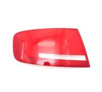 Abat-Jour feu arrière Voiture Clignotants, Coque De Lentille En Verre, Couvercle Boîtier De Feu Arrière, Accessoires De Remplacement Compatible Avec A4 2009 2010 2011 2012(Outer Left)