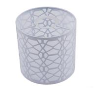 Abat-jour floral en métal au design élégant qui s'adapte parfaitement à vos besoins d'éclairage de maison ou de bureau (4#)