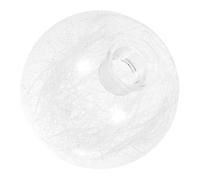 Abat-Jour Globe En Verre, Couvercle de Lumière Rond, Abat-Jour Remplacement Du Globe, Globe Lampe Abat-Jour, Robuste et Décoratif, pour Lampe de Table, Lustre, Hôtel, Suspendue Lustre, Diamètre 10cm