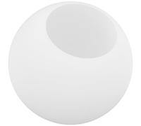 abat-jour Globe en Verre Dépoli 13 CM abat-jour Rond Blanc Lait de Remplacement pour Lustre Diffuseur de Lumière Doux pour Salon et Chambre Accessoire D’Éclairage