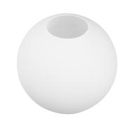 Abat-jour Globe en Verre Dépoli Blanc pour Plafonniers Modernes | Surface Mate Translucide, Forme Sphérique Lisse, Usage Bureau et Étude, Style Minimaliste Discret