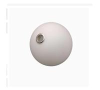 Abat-jour Globe en verre E27/trou 4cm E14/trou 2.7cm, douille filetée, abat-jour en verre blanc mat, accessoires de bricolage 1 pièce(E27 D12cm)