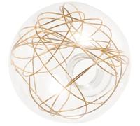 Abat-jour Globe en Verre pour Lampe Suspendue G9, Cache-ampoule