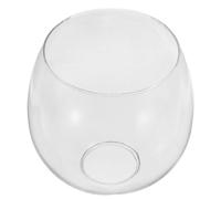 Abat-jour Globe en Verre Soufflé Ambre pour Applique Suspendre