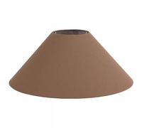 Abat Jour Grand abat-jour rétro en lin E27, utilisé pour remplacer le couvercle des lampadaires, des suspensions et des bureaux dans les familles d'accueil(Brown,Diameter60cm)